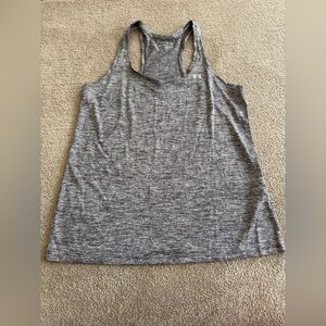 Under Armour Heather Maroon/Purple Racerback Performance Tank